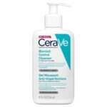 CeraVe, Blemish Control Cleanser, nettoyant visage, acné, points noirs, exfoliant, contrôle brillance, peaux sensibles